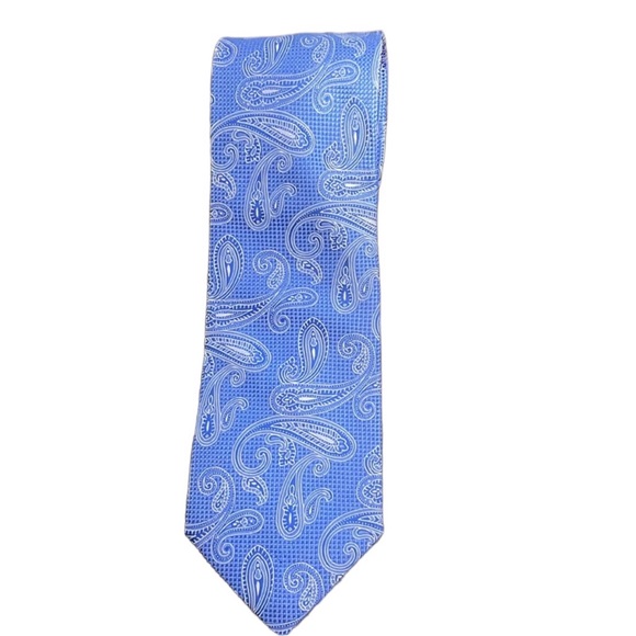 MICHAEL KORS Men's Rich Texture Paisley Silk Tie - Picture 1 of 5